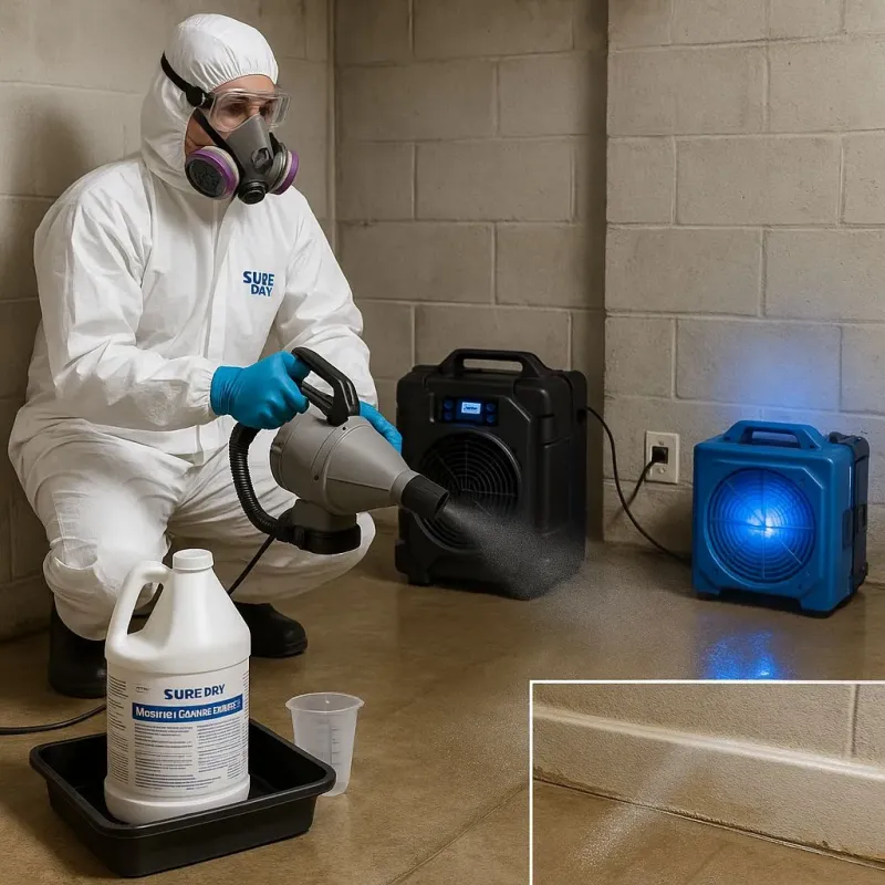 Sanitization and Odor Removal process in Cherryville, NC