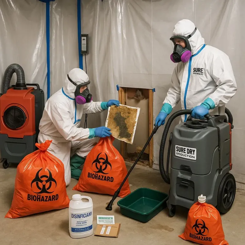 Contaminated Water Handling Protocols process in Cherryville, NC